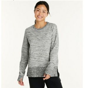 Women's L.L.Bean Cozy Sweatshirt, Split-Hem Marled